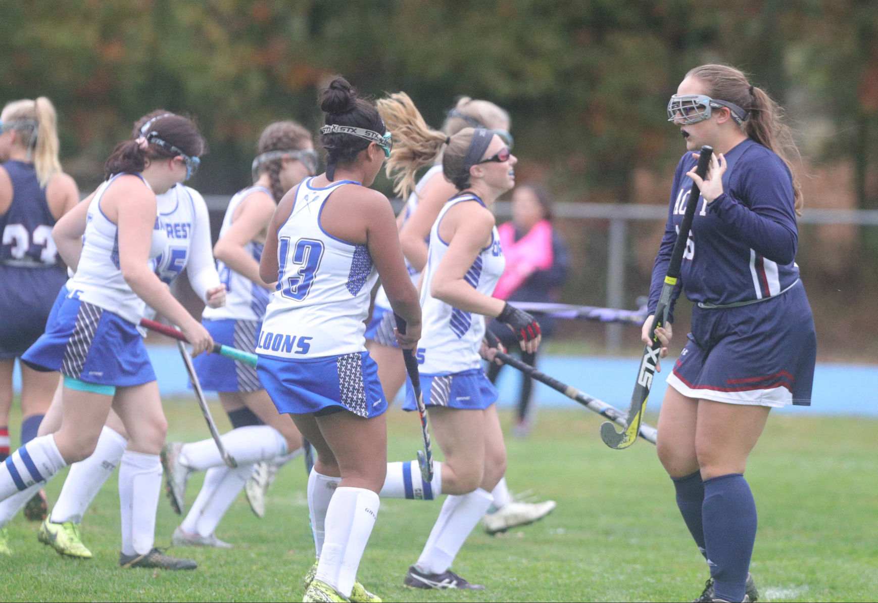 Lacey vs Oakcrest Field Hockey game